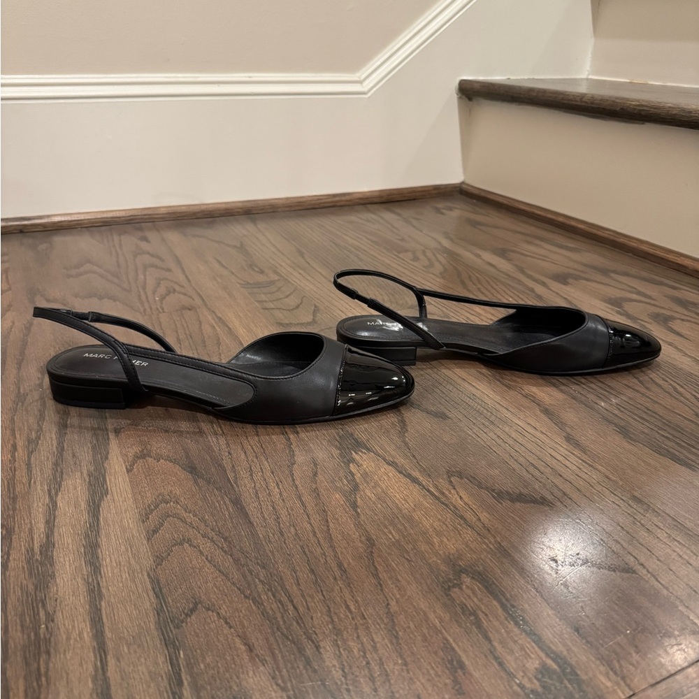 Marc Fisher Dela Closed Toe Slingback Dress Flats size 9.5 - Picture 4 of 10